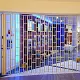 Cinema entrance closed off by a FlexiGlide Vision Guard sliding shutter